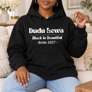 Black Is Beautiful — Gift for Her Tri-Blend Shirt