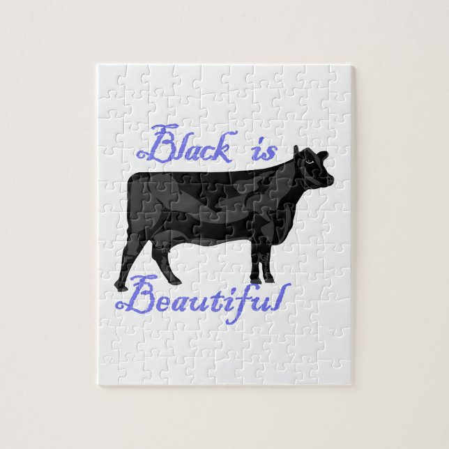 Black Is Beautiful Jigsaw Puzzle (Vertical)