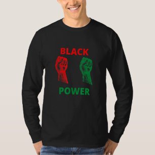Black Is Power Beautiful Strong Visionary Revoluti T-Shirt
