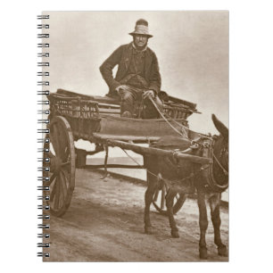 Black Jack, from 'Street Life in London', 1877-78 Spiral Notebook