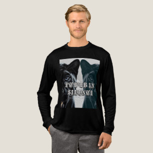 Black Jaguar Power in Silence – Bold Wild Tri-Blend Shirt