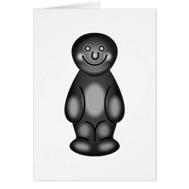 Black Jelly Baby (Front)