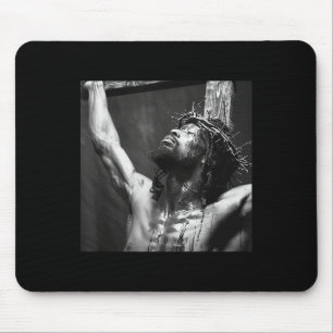 Black Jesus, Christianity, Church, Christ, Jesus 0 Mouse Pad