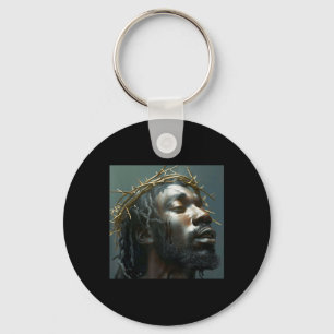Black Jesus, Christianity, Church, Christ, Jesus _ Key Ring