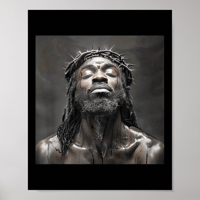 Black Jesus, Christianity, Church, Christ, Jesus _ Poster (Front)