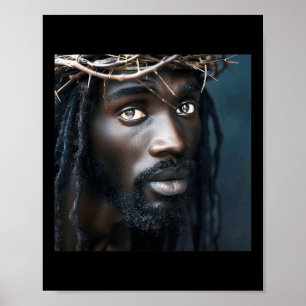 Black Jesus, Christianity, Church, Christ, Jesus _ Poster