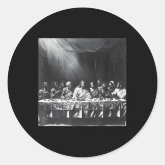 Black Jesus, Last Sacrament, Jesus 5 Classic Round Sticker