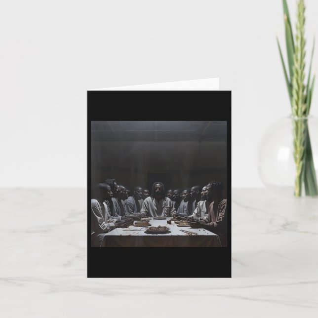Black Jesus, Last Sacrament, Jesus  Card (Front)