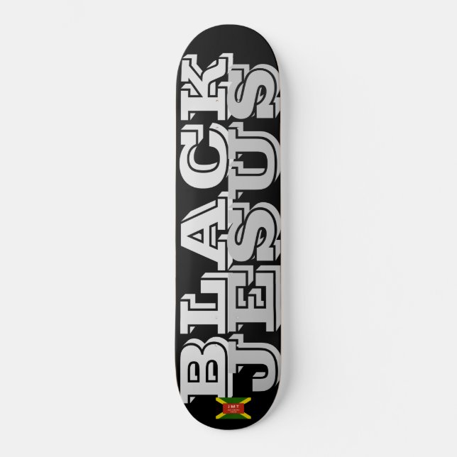 BLACK JESUS Skateboard (Front)