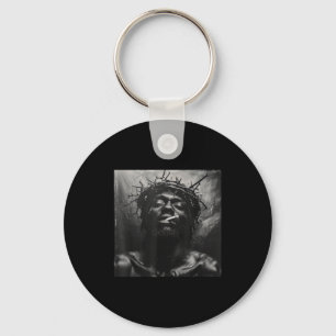 Black Jesus Smokes, Christianity, Church, Christ,  Key Ring