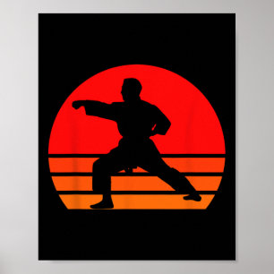 Black Karate Shirt1  Poster