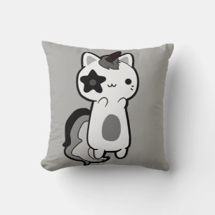 Black Kawaii Cushion