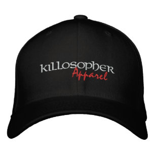Black Killosopher Apparel Flexfit Cap