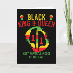 Black King And Queen Most Powerful Piece Of The Ga Card