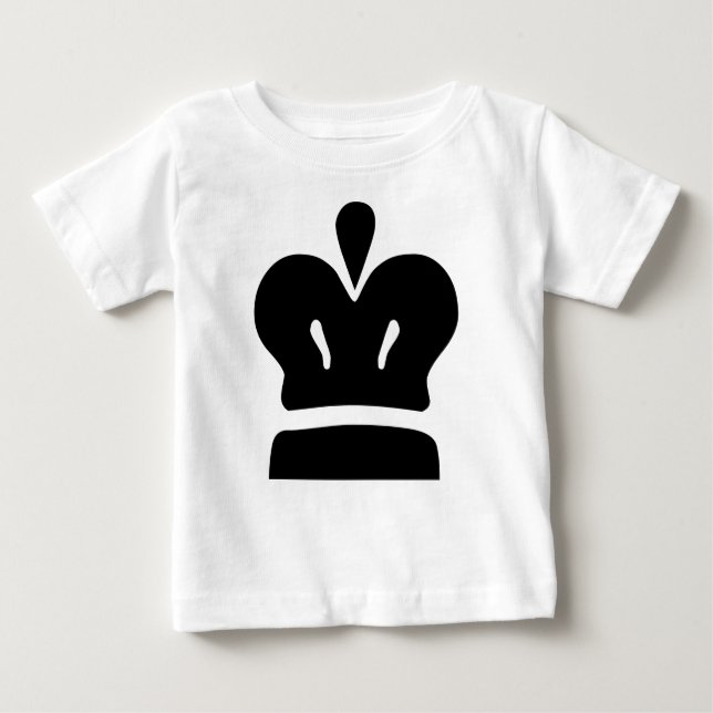 Black King Baby T-Shirt (Front)