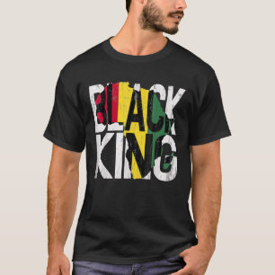 Black King Black History Month African American Pr T-Shirt