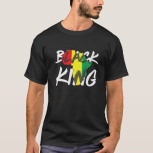 Black King Black History Pride African America Men T-Shirt