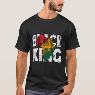 Black King For Boys Men Black History Month T-Shirt