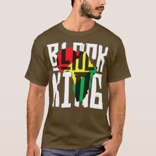 Black King  for Boys Men History Month Africa Trib T-Shirt
