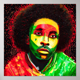 Black King Melanin Man Bruh Men Son Boy Prince Poster