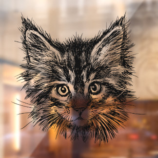 Black Kitten Face