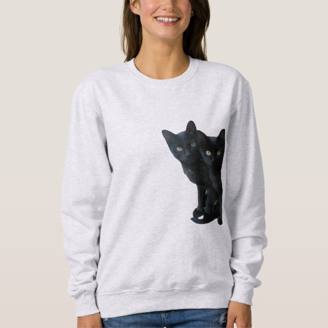 Black Kittens Sweatshirt (Front)