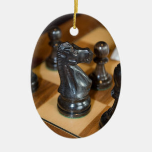 Black Knight Ceramic Tree Decoration