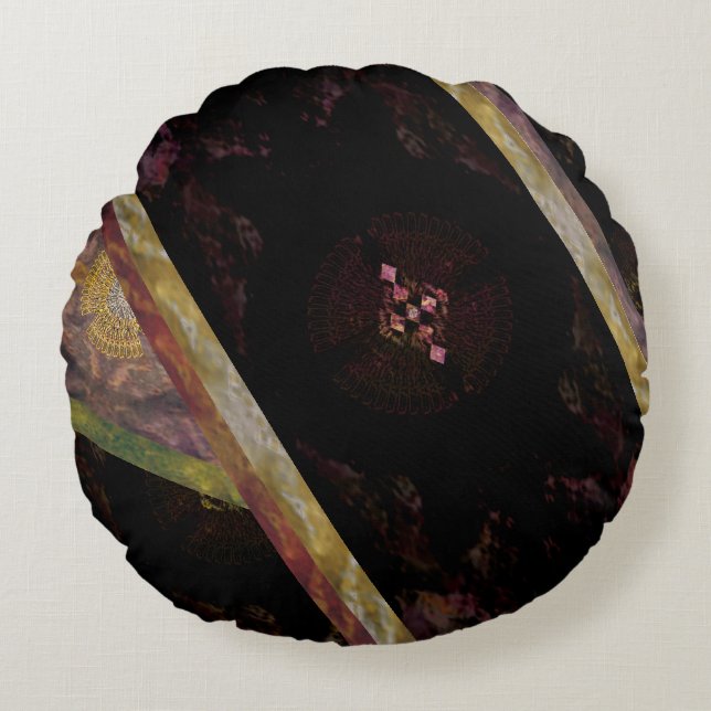 black knight round cushion (Front)