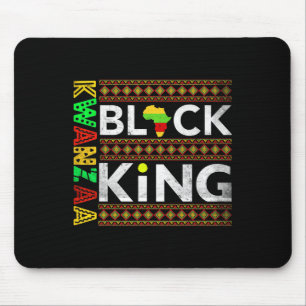 Black Kwanzaa King Africa American Men Bruh Man Da Mouse Pad