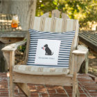 Black Lab American Flag Personalised Family Name