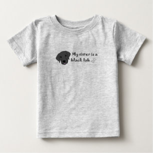 black lab baby T-Shirt