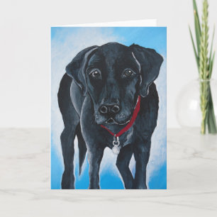 Black Lab Card