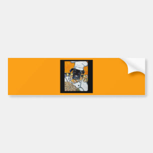 Black Lab Chef Bumper Sticker