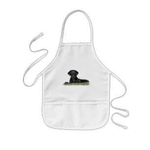 Black Lab Children's Apron
