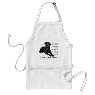 Black Lab Dad Apron