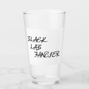 black lab fancier glass
