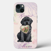 Black Lab Heart Mum
