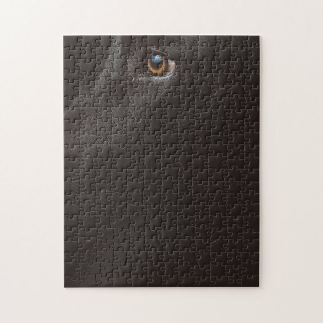 black lab jigsaw puzzle (Vertical)