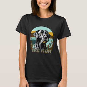 Black Lab   Lab Mum Dog Lover T-Shirt