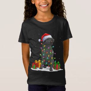 Black Lab Labrador Christmas Lights Pajama Dog Lov T-Shirt