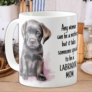 Black Lab - Labrador Mum Coffee Mug