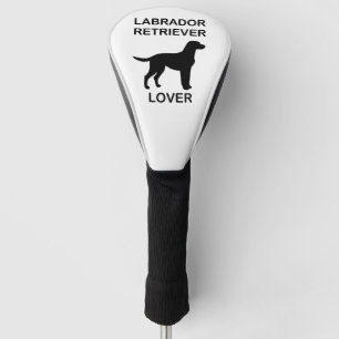 black lab lover golf head cover