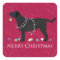 Black Lab Merry Christmas Design