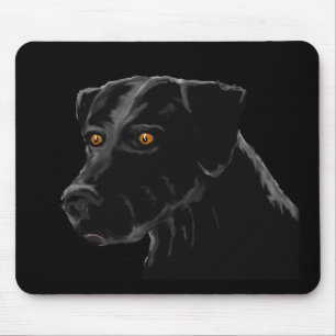 Black Lab Mouse Pad
