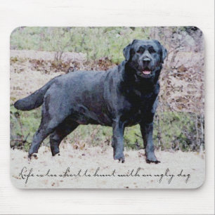 Black Lab Mousepad