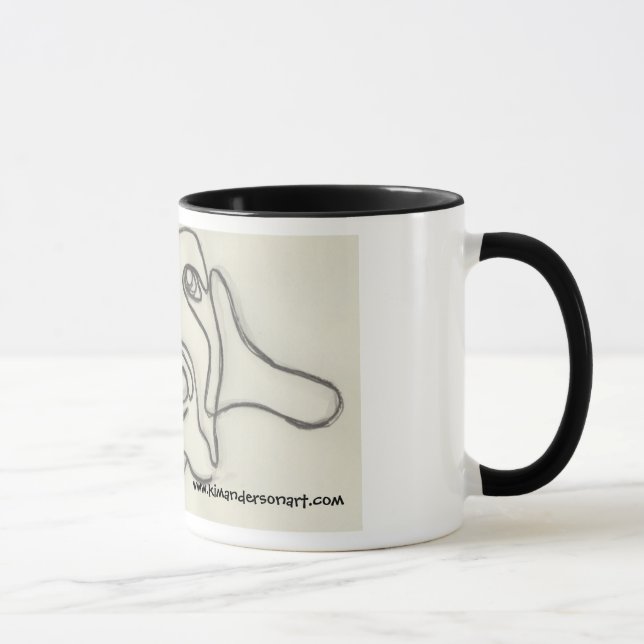 Black Lab Mug (Right)