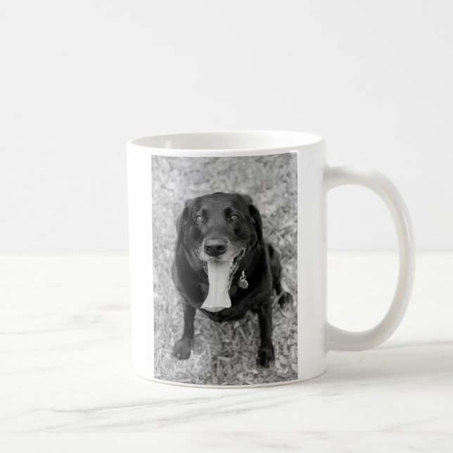 Black Lab Mug (Right)