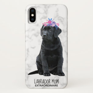 Black Lab Mum Puppy Labrador Case-Mate iPhone Case