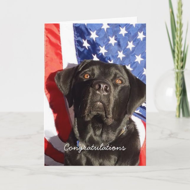 Black Lab New Citizen Card (Front)