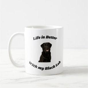 Black Lab Retriever Mug gift